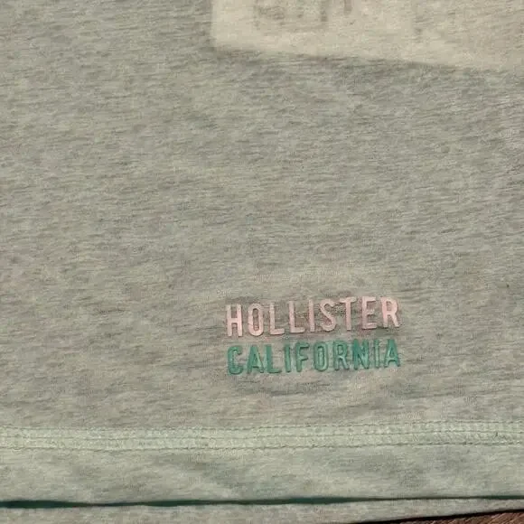 Hollister Sport Women's Med Teal Workout Athletic Sleeveless Racer Back Tank Top - Picture 2 of 12